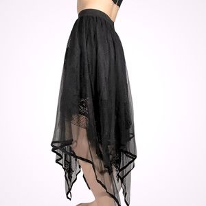 PUNK RAVE MOON FAERIE SKIRT